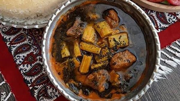 خورشت ریواس، غذای سالم و خوشمزه کردستان